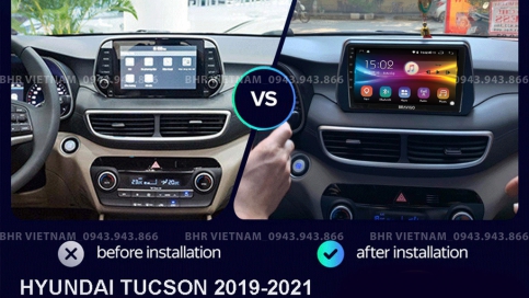 Màn hình DVD Android liền camera 360 xe Hyundai Tucson 2019 - nay | Bravigo Ultimate (6G+128G)  
